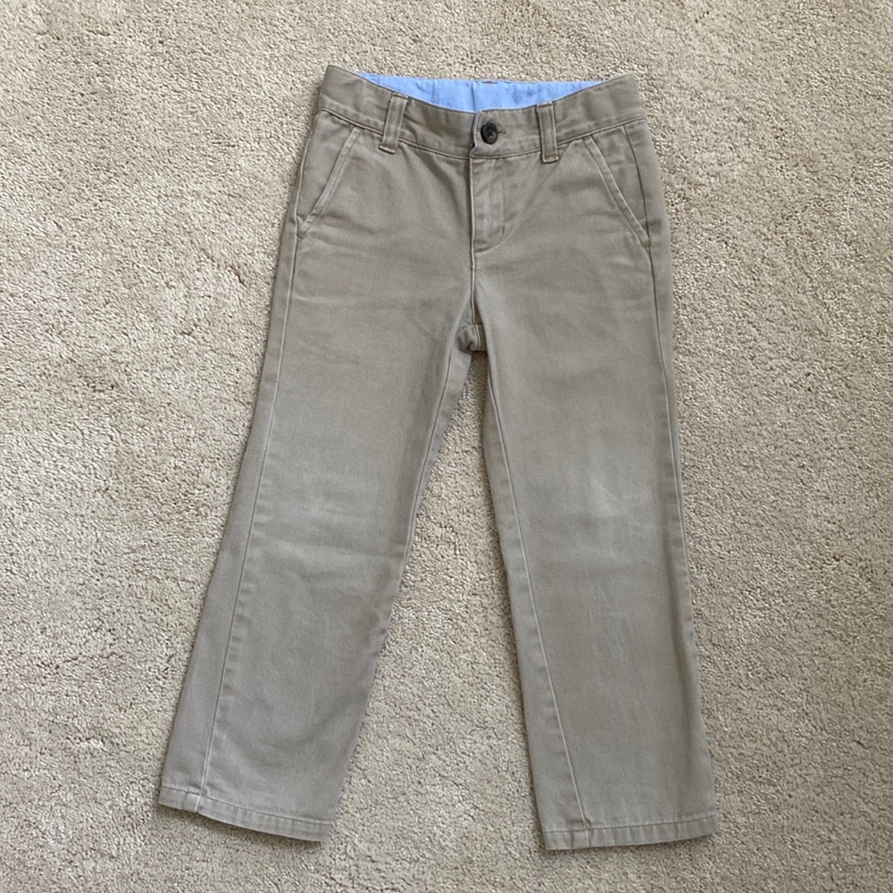 Janie and Jack Tan Khaki Pants